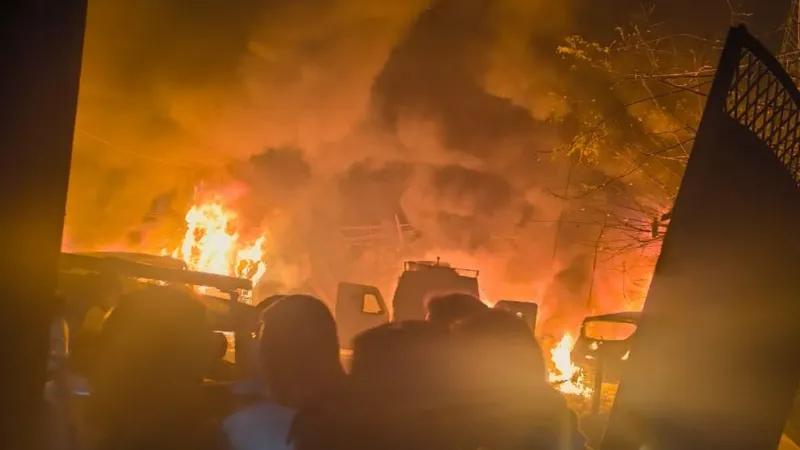 nowgam police station blast