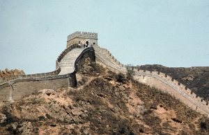 View of a section of the Great Wall of China, undated. (Photo by Gary Miller/Getty Images)