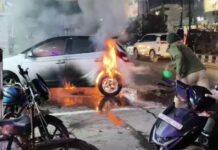 हरिद्वार: लोहड़ी प्रोग्राम में भड़की आग, ट्रैफिक पुलिस बनी फर्स्ट रिस्पॉन्डर, फायर ब्रिगेड की देरी पर सवाल HARIDWAR FIRE ON LOHRI PROGRAM