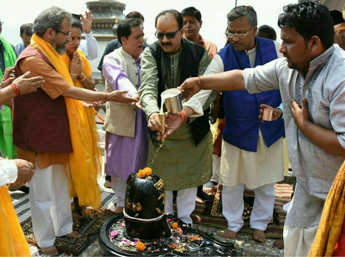 Trivendra Singh Rawat at BISSU MELA Mahasu Devta Mandir