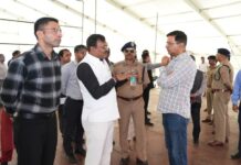 पीएम मोदी के दौरे को लेकर तैयारियां तेज, मुख्य सचिव और DGP ने कार्यक्रम स्थल का किया स्थलीय निरीक्षण