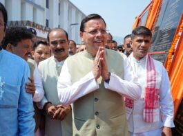 मुख्यमंत्री पुष्कर सिंह धामी पहुंचे अल्मोड़ा, 17 योजनाओं का लोकार्पण और 9 योजनाओं का किया शिलान्यास