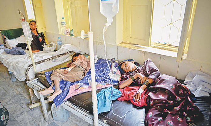 Poor People in Hospital