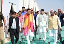 7 मार्च को हरिद्वार आएंगे गृह मंत्री अमित शाह, मुख्यमंत्री धामी ने किया कर्यक्रम स्थल का निरिक्षण