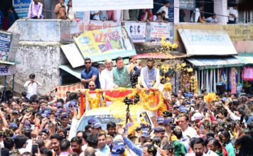 चमोली पहुंचे मुख्यमंत्री धामी, 155 करोड़ की 63 योजनाओं की दी सौगात