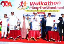 नशे के खिलाफ सड़क पर उतरे CM धामी, युवाओं को दिलाई नशामुक्त उत्तराखंड की शपथ