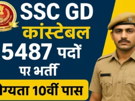 SSC GD Constable Vacancy