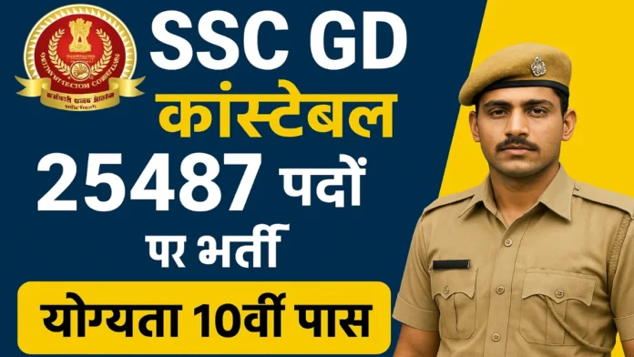 SSC GD Constable Vacancy