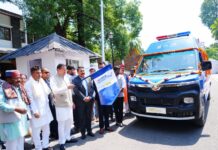 सीएम धामी ने HDFC बैंक द्वारा प्रदत्त 4 अत्याधुनिक एम्बुलेंस का किया फ्लैग ऑफ