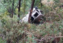 रुद्रप्रयाग में 250 मीटर गहरी खाई में गिरी कार, दर्दनाक हादसे में तीन लोगों मौत RUDRAPRAYAG