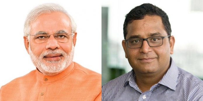 मोदी, पेटीएम के संस्थापक टाइम के 'सबसे प्रभावशाली लोगों की सूची' में