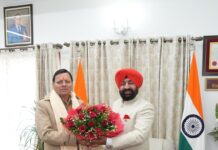 मुख्यमंत्री धामी ने की राज्यपाल गुरमीत सिंह से मुलाकात, नववर्ष 2026 की शुभकामनाएं और बधाई दी