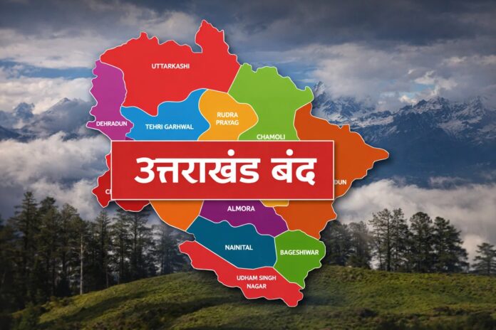 UTTARAKHAND BANDH