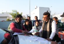 मुख्य सचिव ने किया हर्रावाला में नवनिर्मित राजकीय मैटरनिटी एवं कैंसर चिकित्सालय का निरीक्षण