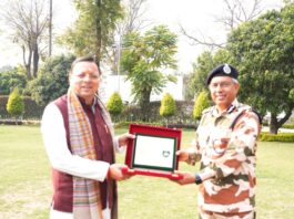 Dehradun: सीएम धामी से मिले ITBP महानिदेशक, सीमा सुरक्षा, सीमांत क्षेत्रों में विकास कार्यों को लेकर चर्चा