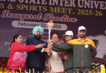 पंतनगर में उत्तराखण्ड राज्य विश्वविद्यालय खेल प्रतियोगिता शुरू, राज्यपाल गुरमीत सिंह ने किया उद्घाटन