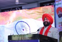 नई दिल्ली में राज्यपाल गुरमीत सिंह ने सैनिक अधिवेशन को किया संबोधित