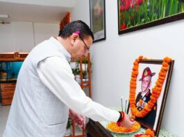 जनरल बिपिन रावत की जयंती पर CM धामी ने दी श्रद्धांजलि