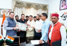 मुख्यमंत्री धामी से विधायक प्रीतम पंवार , संजय डोभाल और सहदेव पुंडीर ने मुख्यमंत्री आवास पर की भेंट….