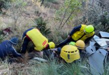 Almora के सिरकोट में 250 मीटर गहरी खाई में गिरी कार, SDRF कार में फंसे चालक की बचाई जान almora accident