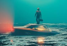 गूगल मैप का सहारा लेना पर्यटकों को पड़ा भारी, मैप पर गलत जानकारी होने के चलते उफनती हुई नदी में जा गिरी कार।