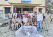चंपावत में गुलदार की खाल के साथ तस्कर गिरफ्तार, फंदा लगाकर किया था शिकार… champawat