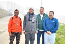 मुख्यमंत्री धामी ने गैरसैंण में सुरक्षाकर्मियों से की भेंट, व्यवस्थाओं का लिया जायज़ा cm dhami