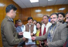 कांग्रेस प्रतिनिधिमण्डल ने अपर पुलिस महानिदेशक से की मुलाकात, सौंपा ज्ञापन congress