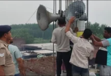 हरिद्वार पुलिस ने चलाया विशेष अभियान, धार्मिक स्थलों से हटाए गए 94 लाउडस्पीकर