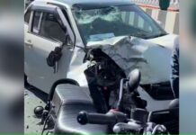 दिल्ली-देहरादून एक्सप्रेसवे पर बड़ा हादसा, कार और बाइक की भिड़ंत में एक की मौत dehradun accident