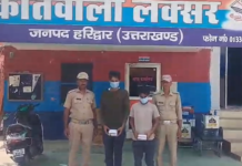 हरिद्वार : चोरी के माल सहित दो शातिर गिरफ्तार नगदी बरामद, ऐसे देते थे चोरी को अंजाम