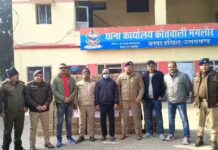 हरिद्वार में मकर संक्रांति पर पुलिस का बड़ा एक्शन, 300 पेटी अवैध शराब बरामद, तस्कर गिरफ्तार हरिद्वार