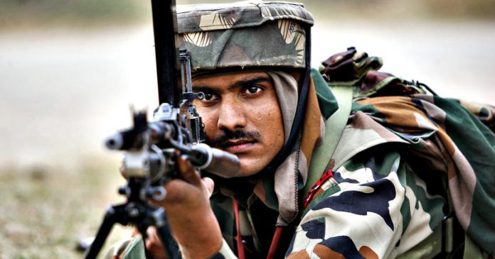 भारतीय सेना का वीर जवान