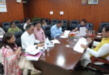 मंत्री सौरभ बहुगुणा ने विधानसभा स्थित कार्यालय कक्ष में ली विभागीय बैठक, अधिकारियों को दिए जरूरी दिशा-निर्देश