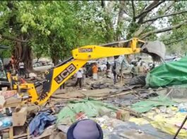 हरिद्वार में अतिक्रमण पर वार, पाँचवें दिन भी अतिक्रमण के खिलाफ कार्रवाई जारी